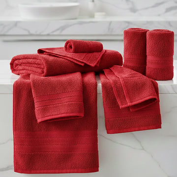 Prosop Luxury Bumbac 100% - 600g/m2 - ROSU