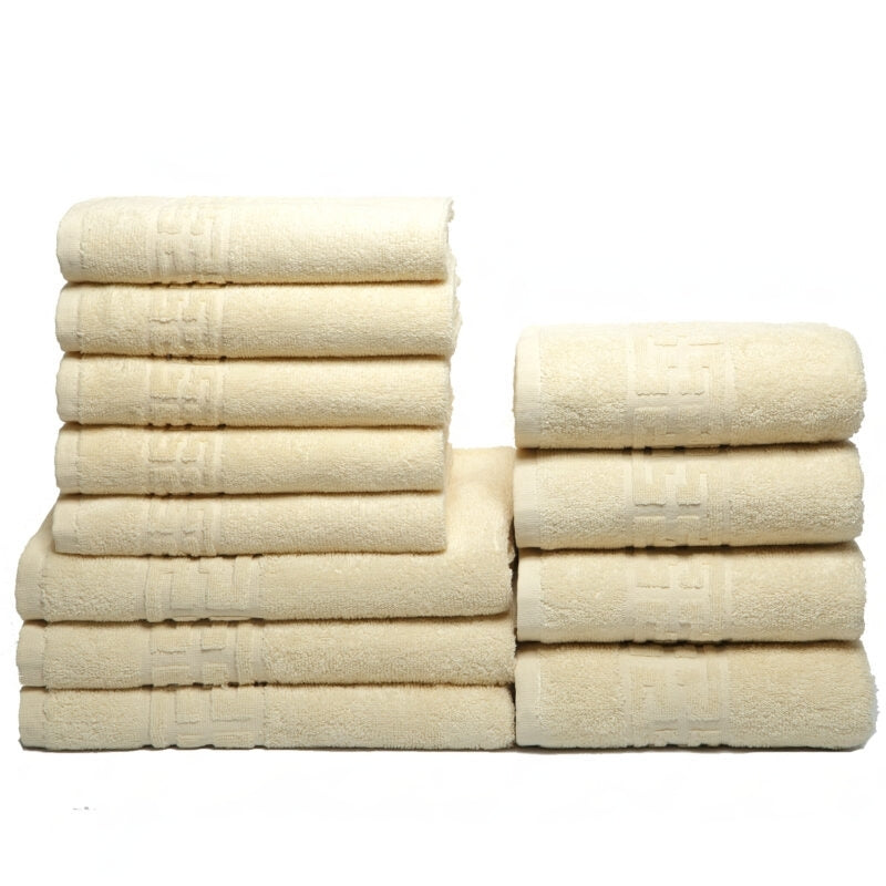 Set 12 Prosoape 100% Bumbac - Maini/Fata/Corp - 550g/m² | 8184