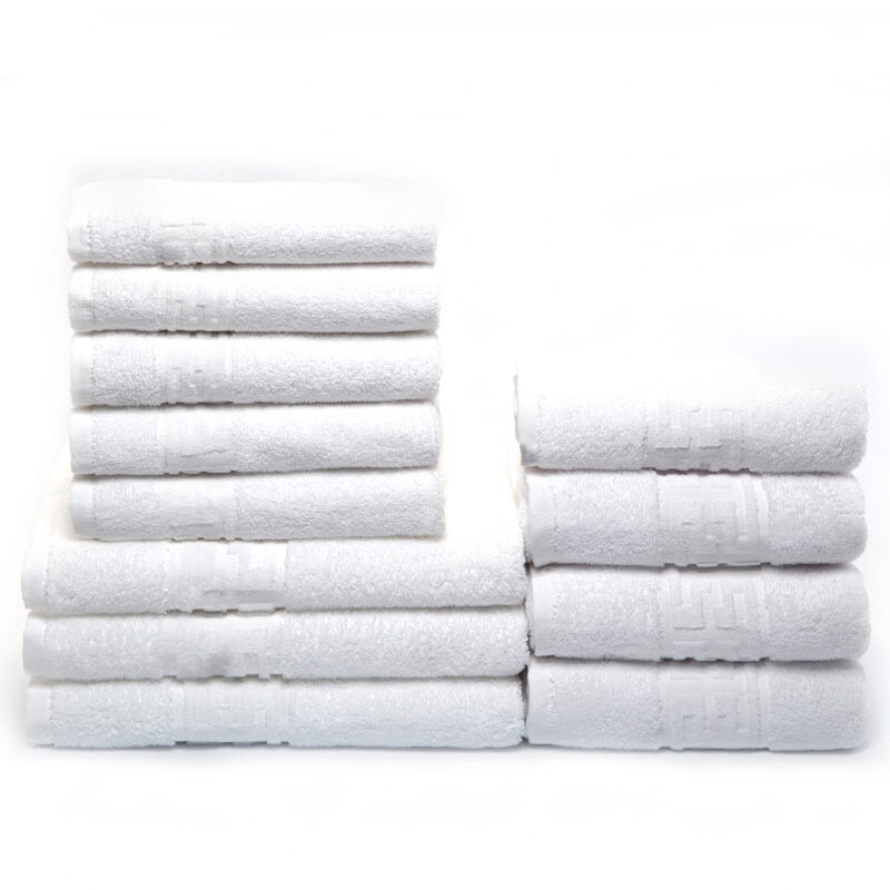 Set 12 Prosoape 100% Bumbac - Maini/Fata/Corp - 550g/m² | 8189