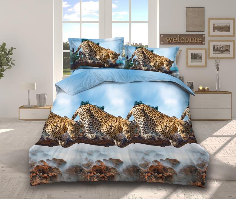Lenjerie de pat bumbac satinat 3D – 4 piese | 544