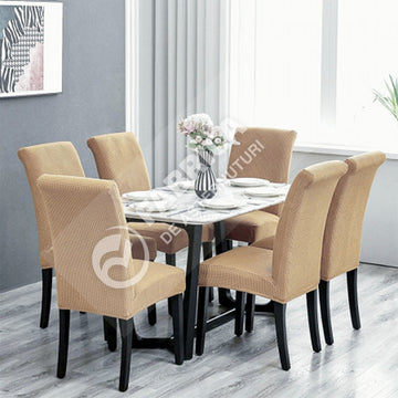 Set 6 huse de scaun Elastice - Marime universala | 4759