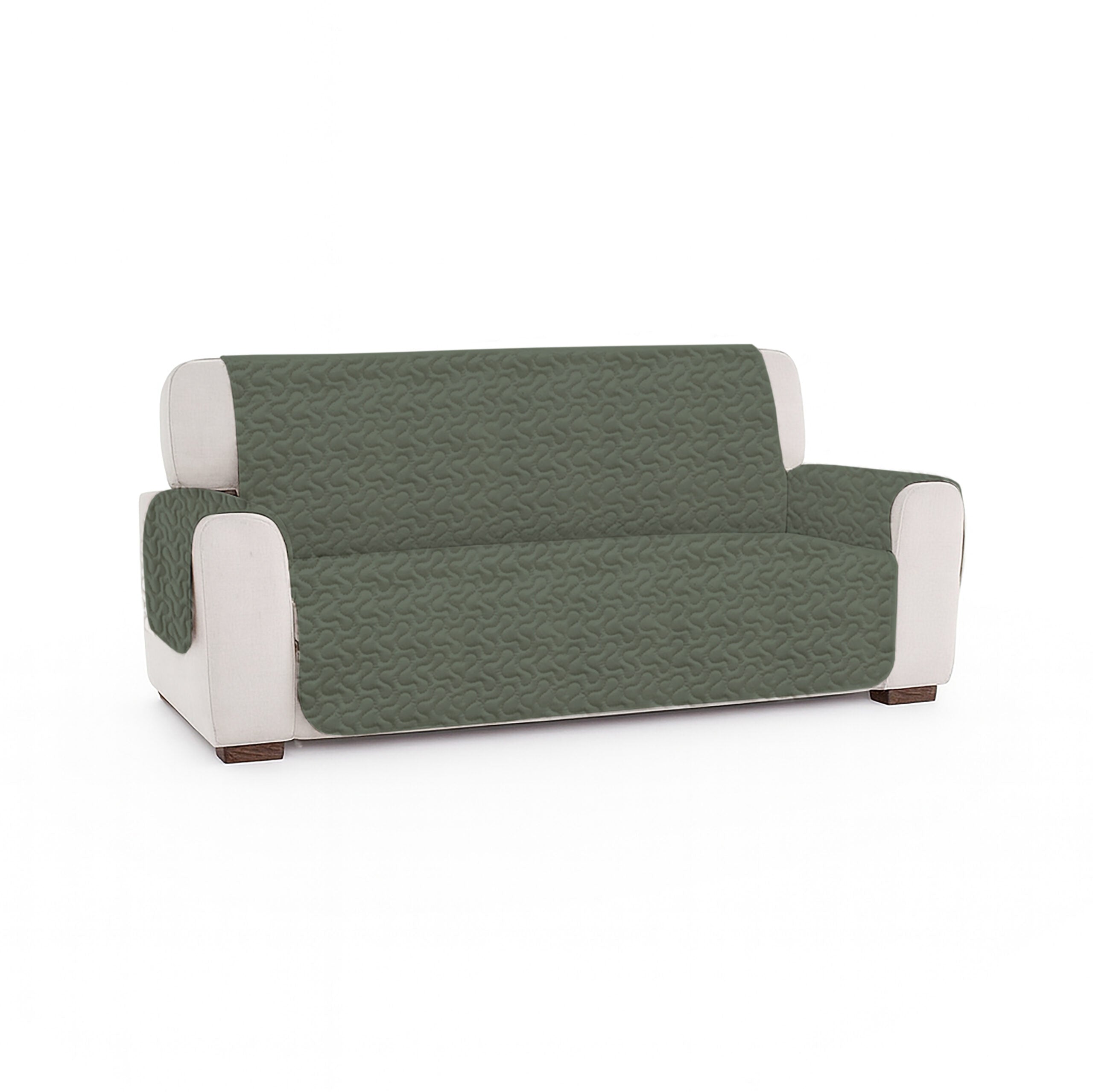 Cuvertura matlasata canapea - doua fete - 2/3 locuri - LIGHT STEEL GRAY