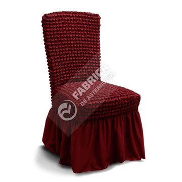 Set 6 huse de scaun Elastice cu volanase - Marime universala | 4770