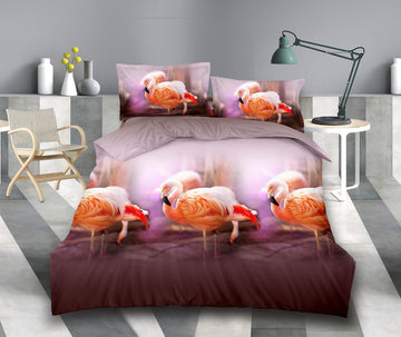 Lenjerie de pat bumbac satinat 3D – 4 piese | 585