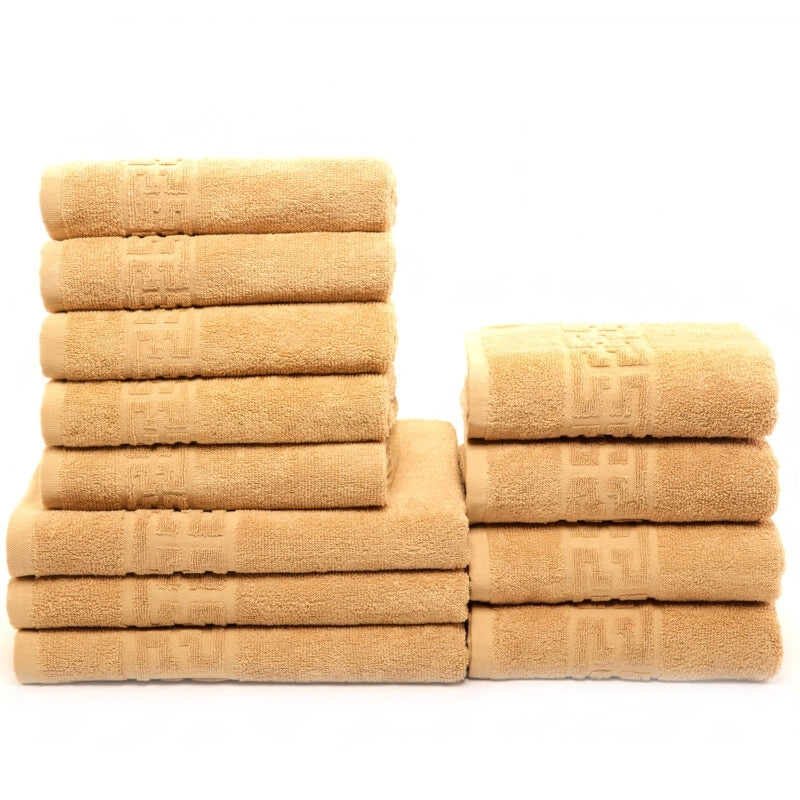 Set 12 Prosoape 100% Bumbac - Maini/Fata/Corp - 550g/m² | 8190