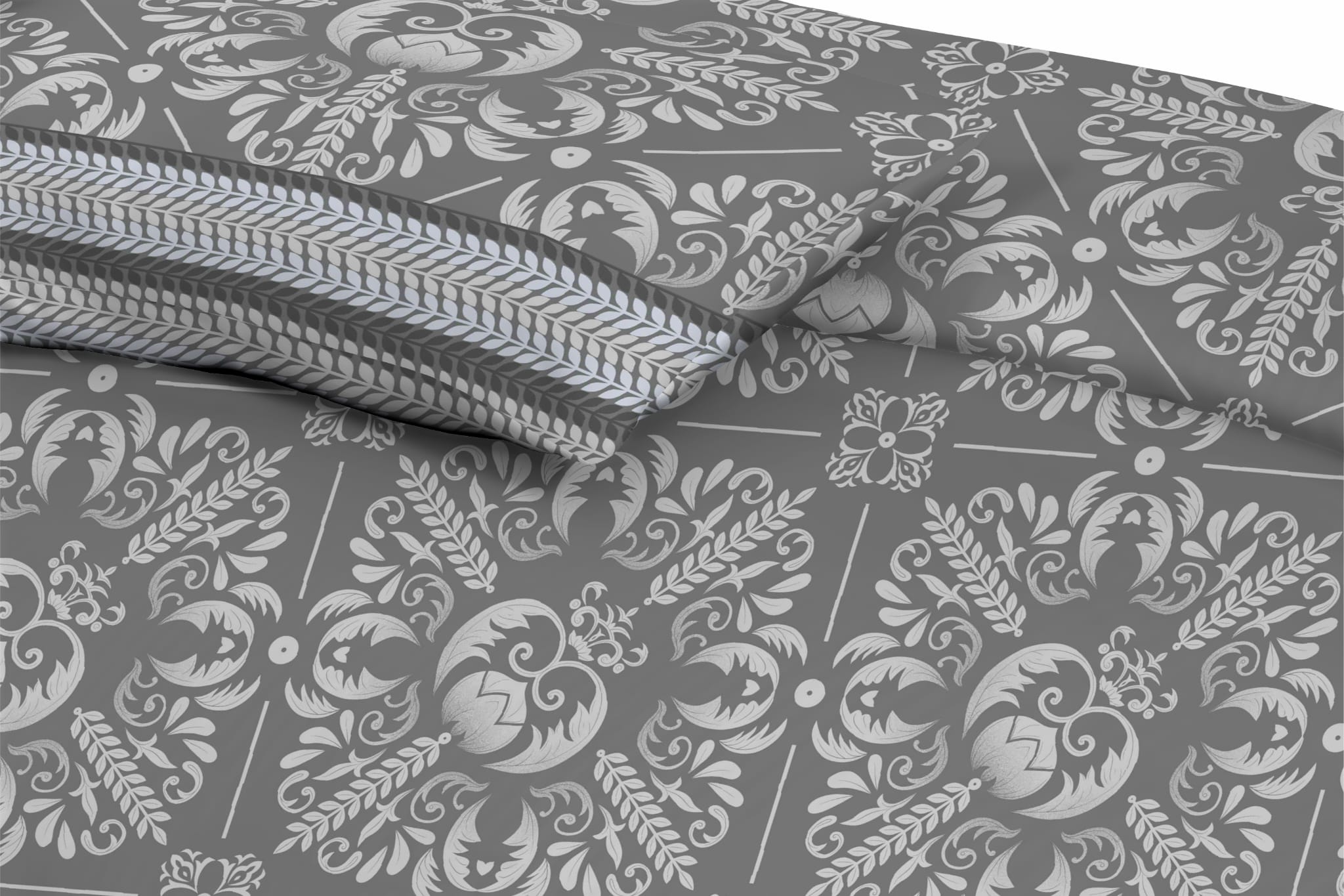 Lenjerie de pat ranforce Clasy King size  | 15602-R