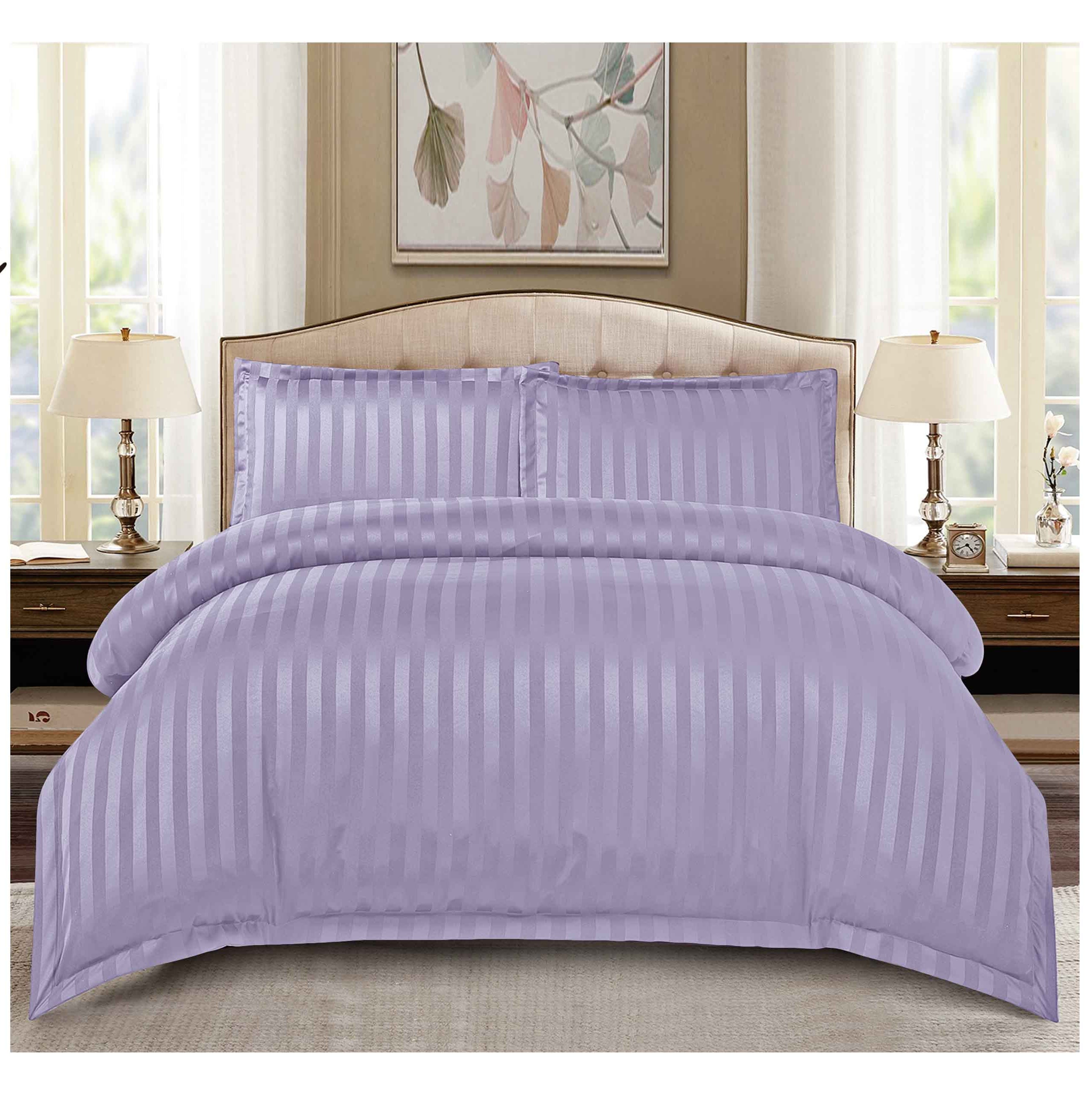 Lenjerie de pat bumbac DAMASC hotelier - cu elastic - 4 piese  | 0019