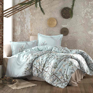 Lenjerie de pat satin Clasy King size  | 6871-R