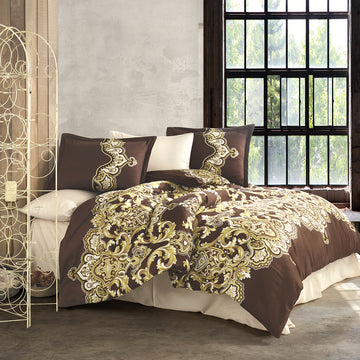 Lenjerie de pat satin Clasy King size  | 1889-R