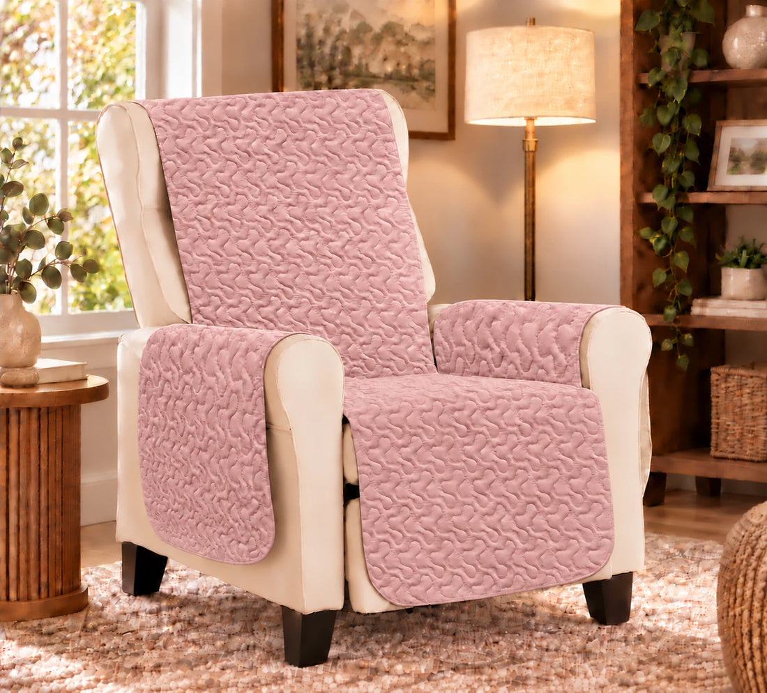 Cuvertura matlasata fotoliu – Blush Pink