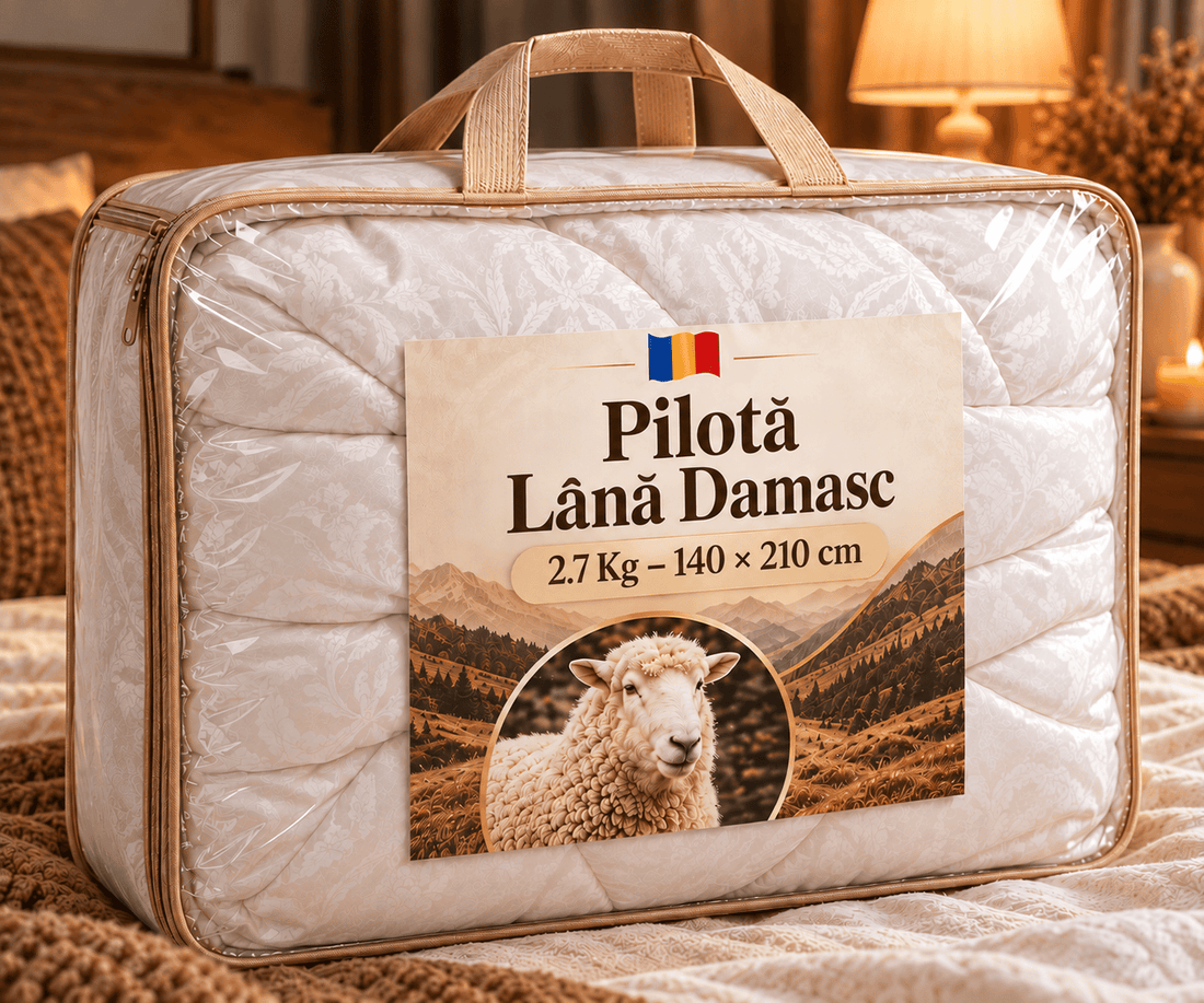 Pilota Lana Damasc 2.7 Kg 140cm x 210cm