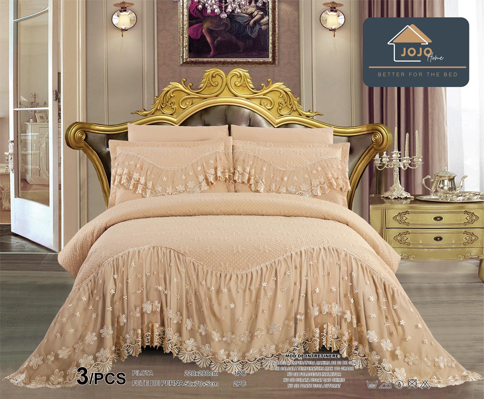 Cuvertura de pat - 3 piese | 3786-J