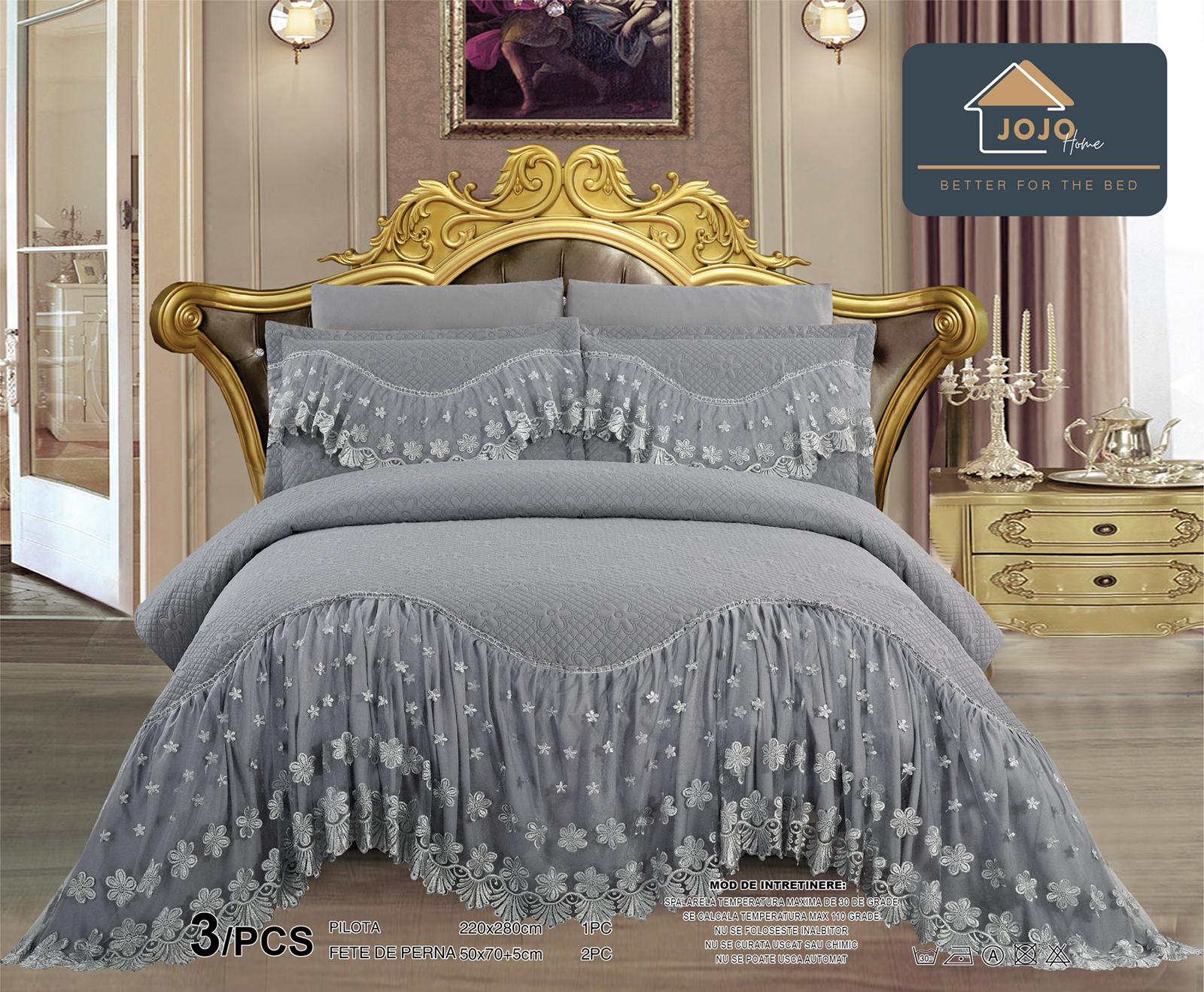 Cuvertura de pat - 3 piese | 3788-J