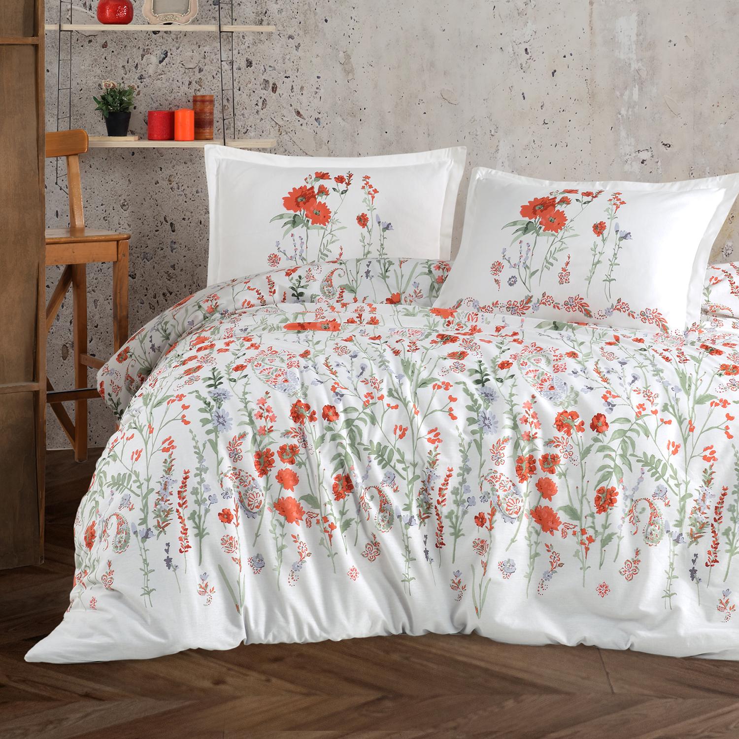 Lenjerie de pat ranforce Clasy King size  | 11290-R