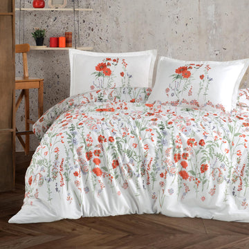 Lenjerie de pat ranforce Clasy King size  | 11290-R