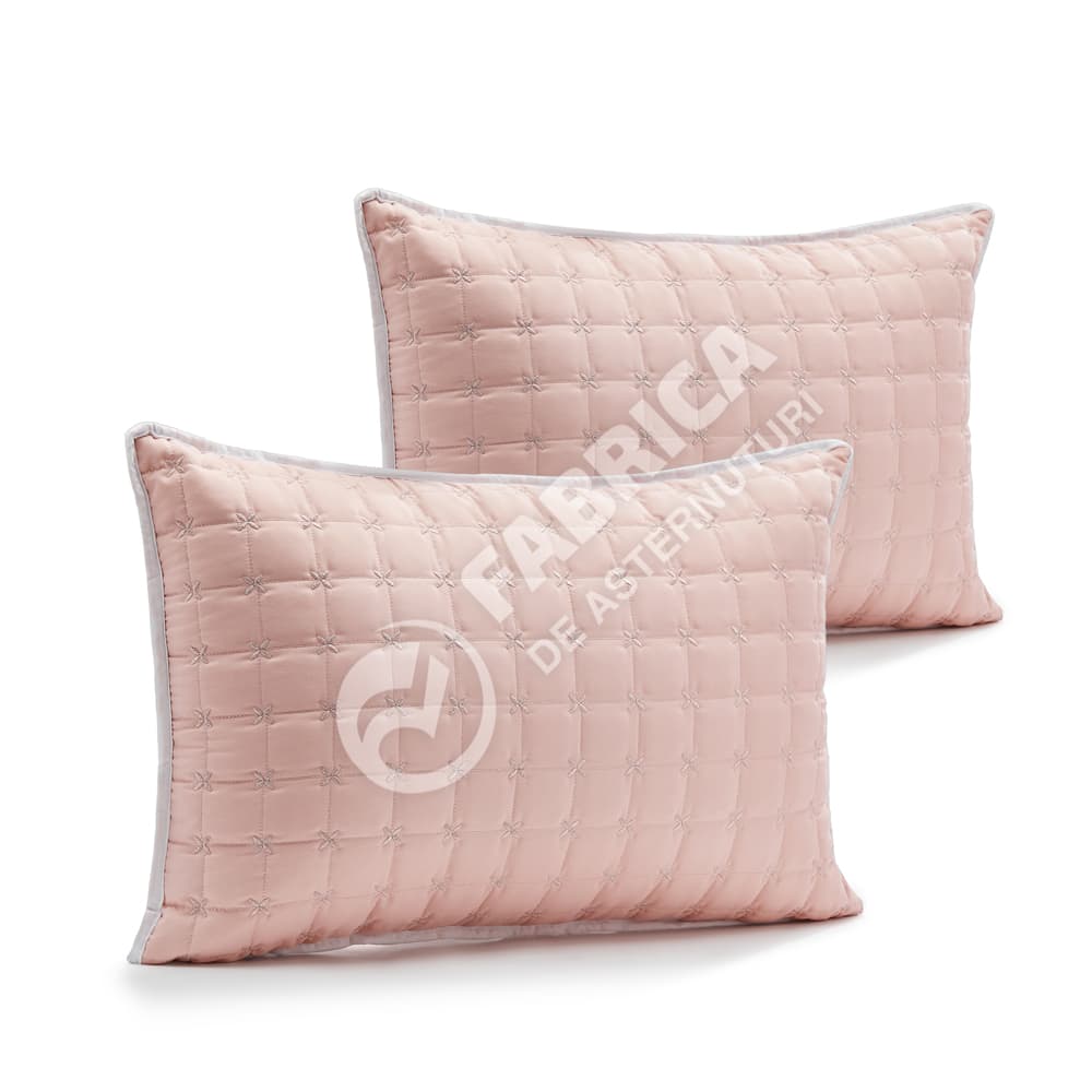 Set 2 Perne Brodate Roz - 50x70cm | 4213-F