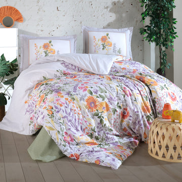 Lenjerie de pat ranforce Clasy King size  | 15591-R