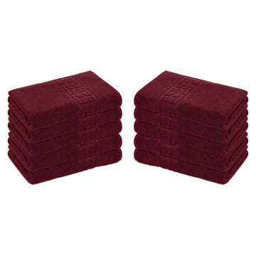 Set 10 prosoape 100% Bumbac - model GREEK Border | 0094
