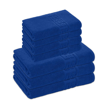 Set 7 prosoape 100% Bumbac - model GREEK Border | 0112