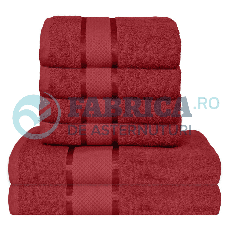 Set 6 Prosoape 100% Bumbac - 400g/m² | 11339