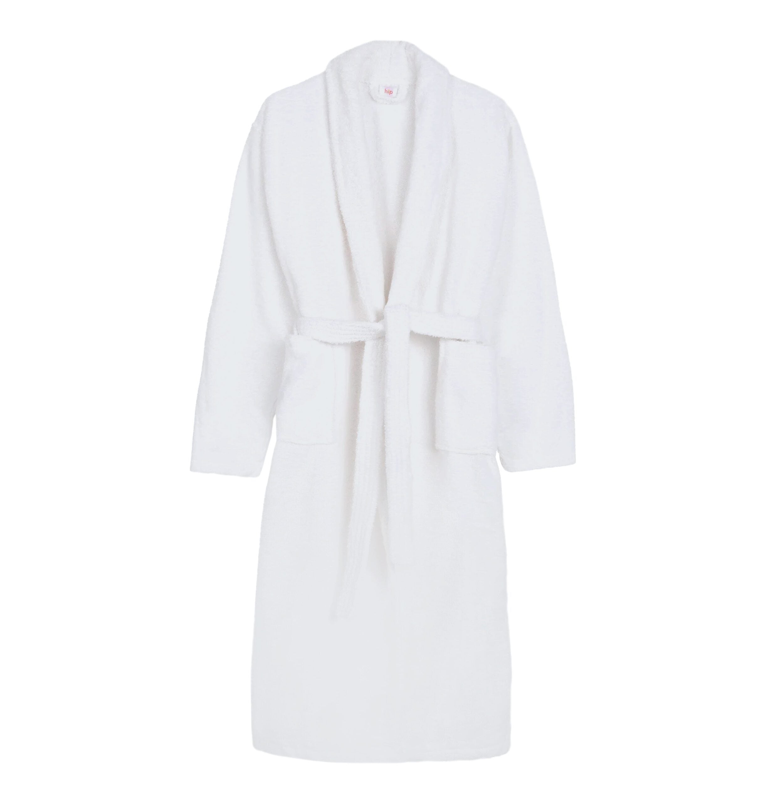 Halat de baie - Alb - Velur 100% Bumbac
