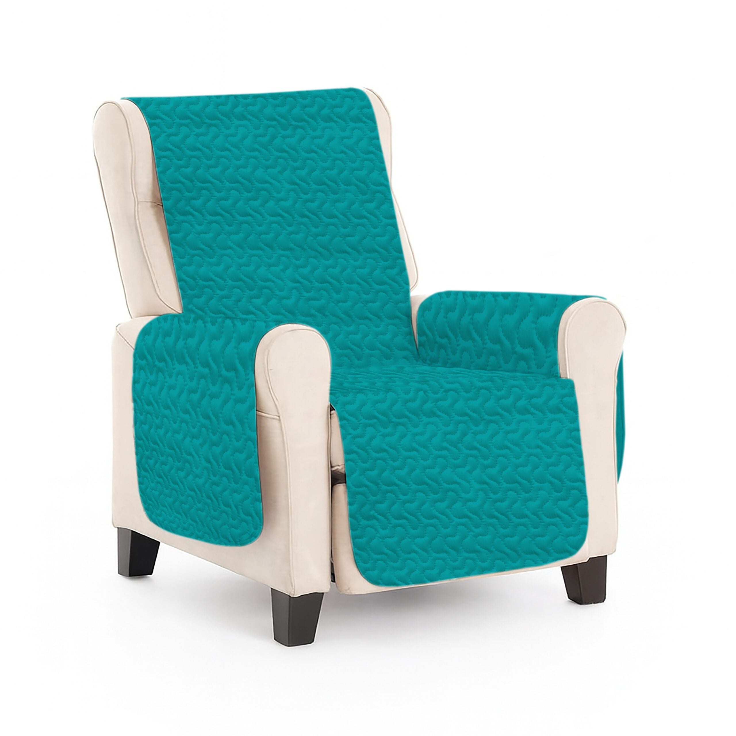 Cuvertura matlasata fotoliu – LIGHT AQUA