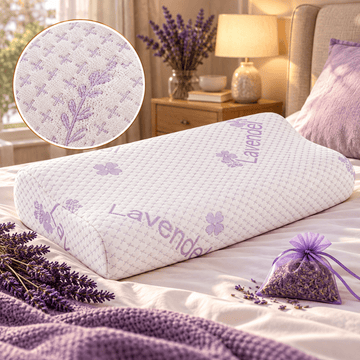 Perna din Spuma cu Memorie - cu Saculeti de Lavanda
