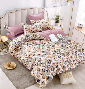 Lenjerie de pat bumbac finet – 6 piese | 2184-J