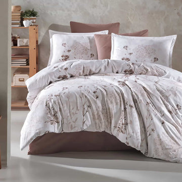 Lenjerie de pat ranforce Clasy King size  | 6949-R