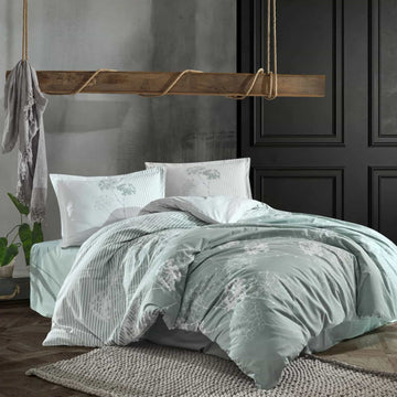 Lenjerie de pat ranforce Clasy King size  | 6919-R