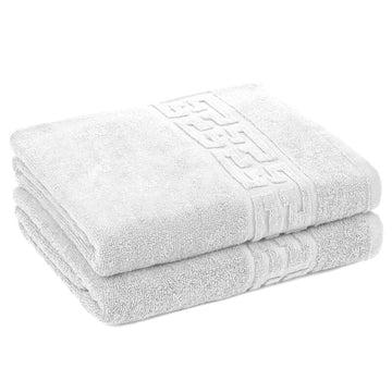 Set 2 Prosoape - Albe - 100% Bumbac | 891
