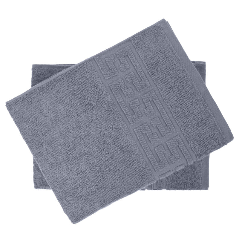 Set 2 Prosoape - Gri - 100% Bumbac | 888