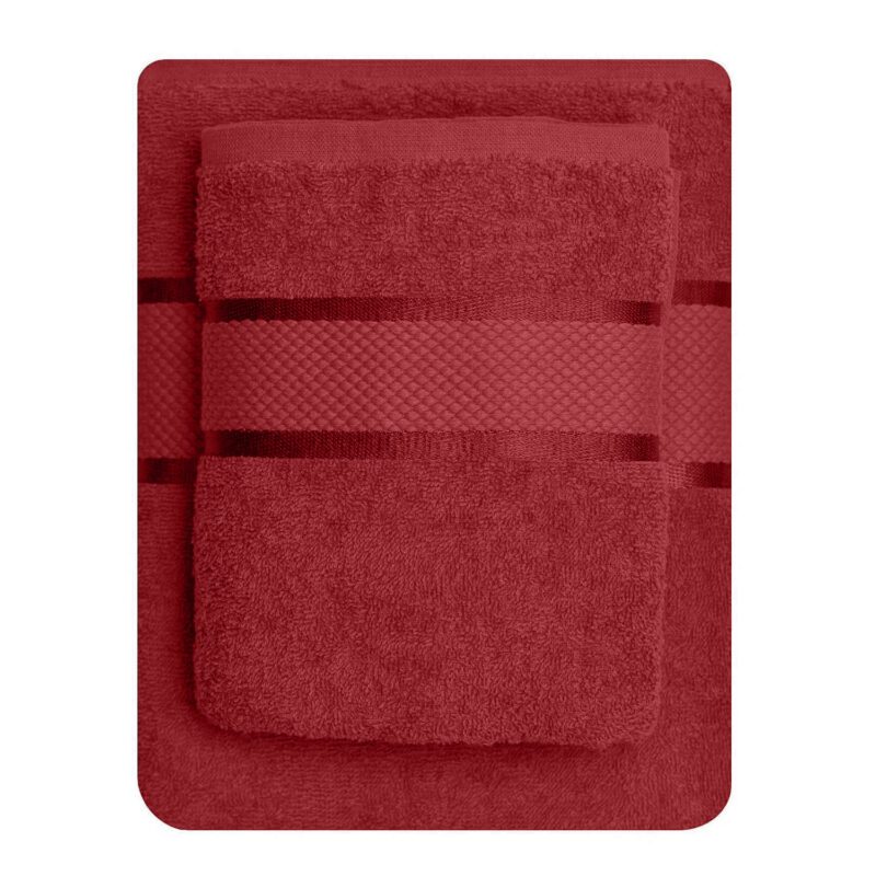 Set 2 Prosoape, 50x90 - 70x140, 100% Bumbac | 9249