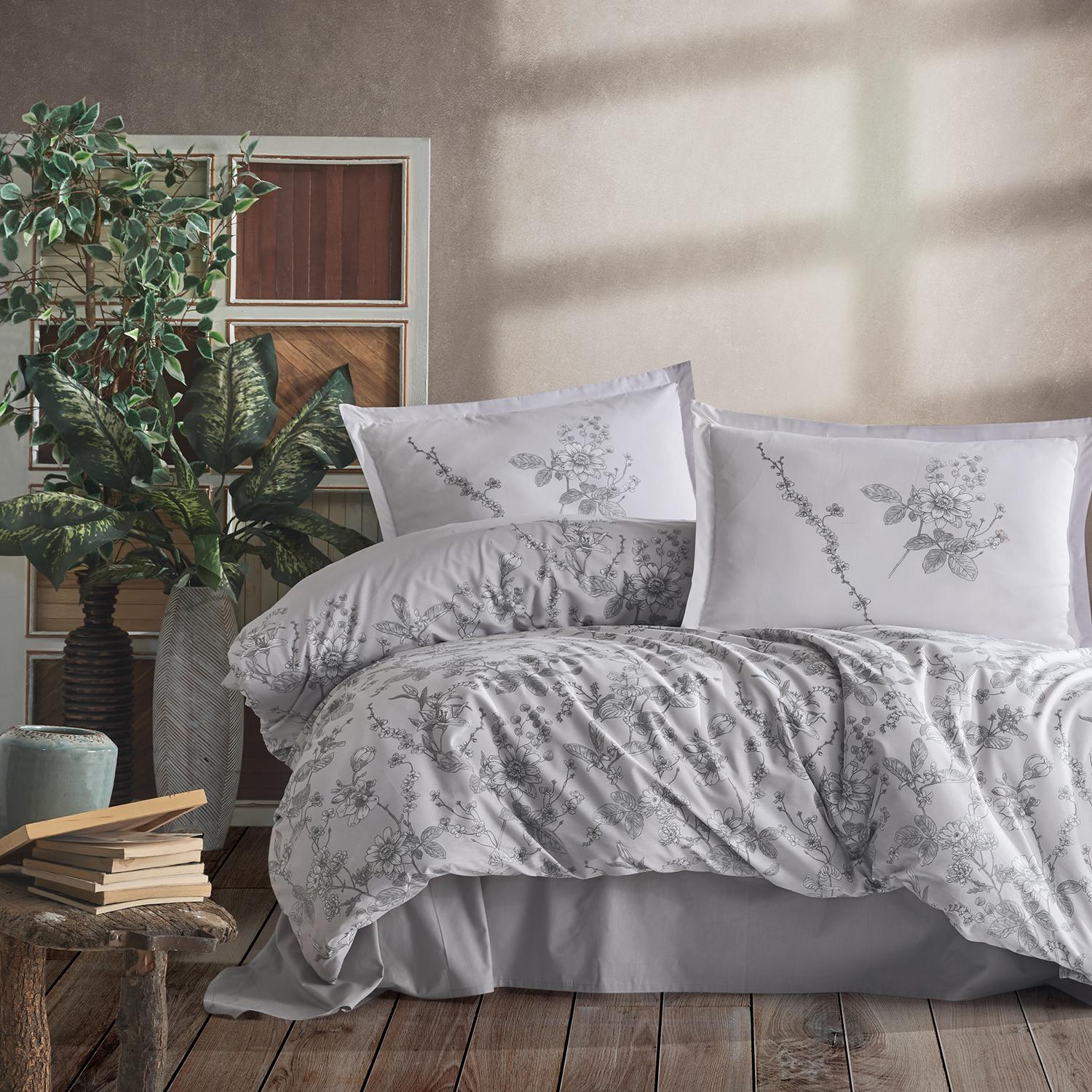 Lenjerie de pat ranforce Clasy King size  | 11248-R