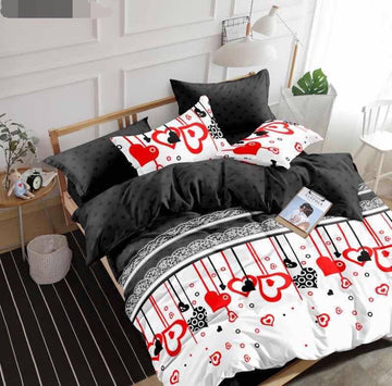 Lenjerie de pat bumbac finet – 6 piese | 5859-J