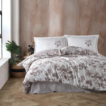 Lenjerie de pat ranforce Clasy King size  | 6907-R