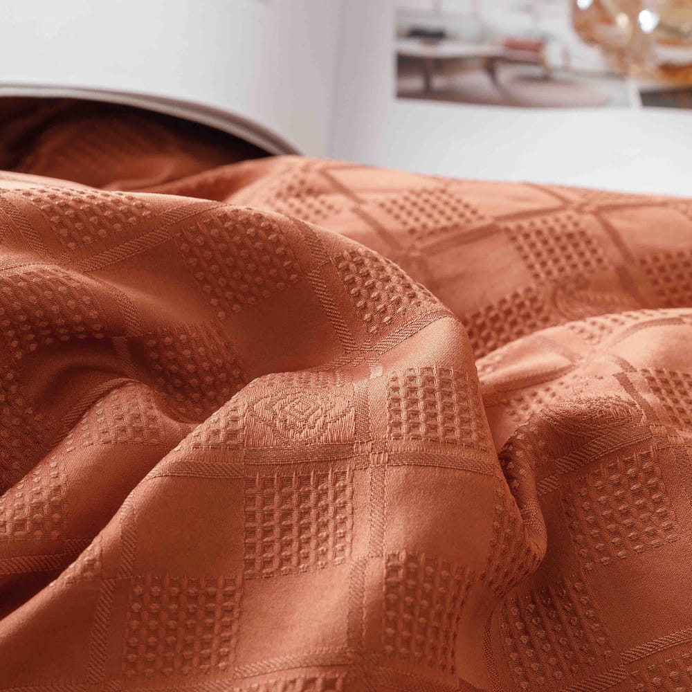 Lenjerie de pat fashion Jacquard + Finet - 6 piese | 5690-J