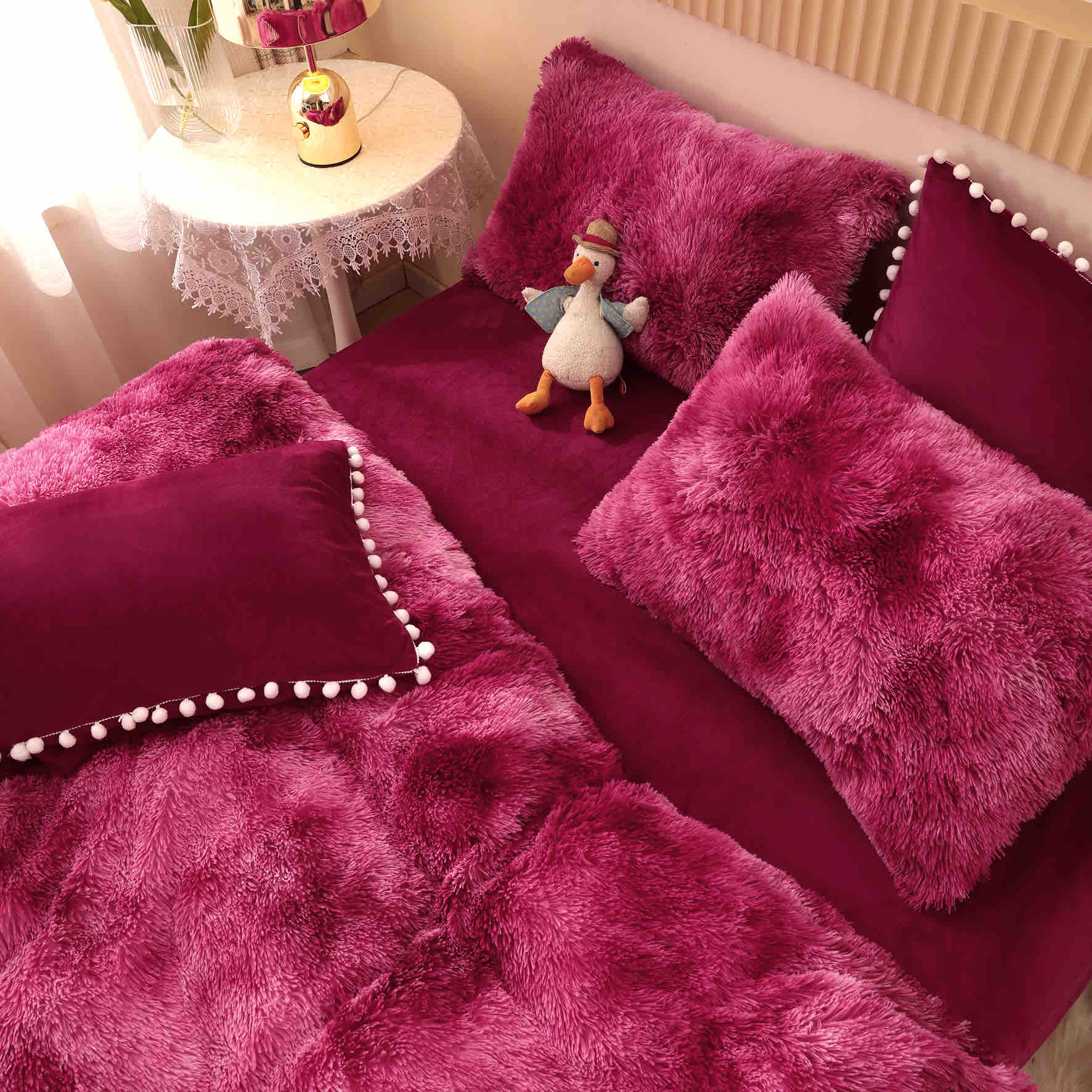 Lenjerie de pat cocolino Fluffy – 6 piese | 6267-J