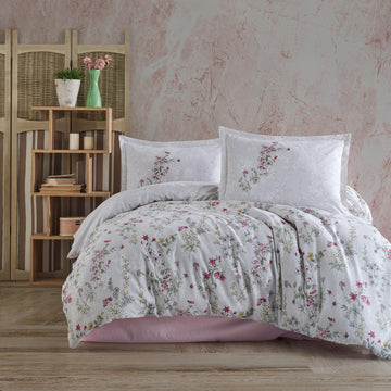 Lenjerie de pat ranforce Clasy King size  | 11250-R