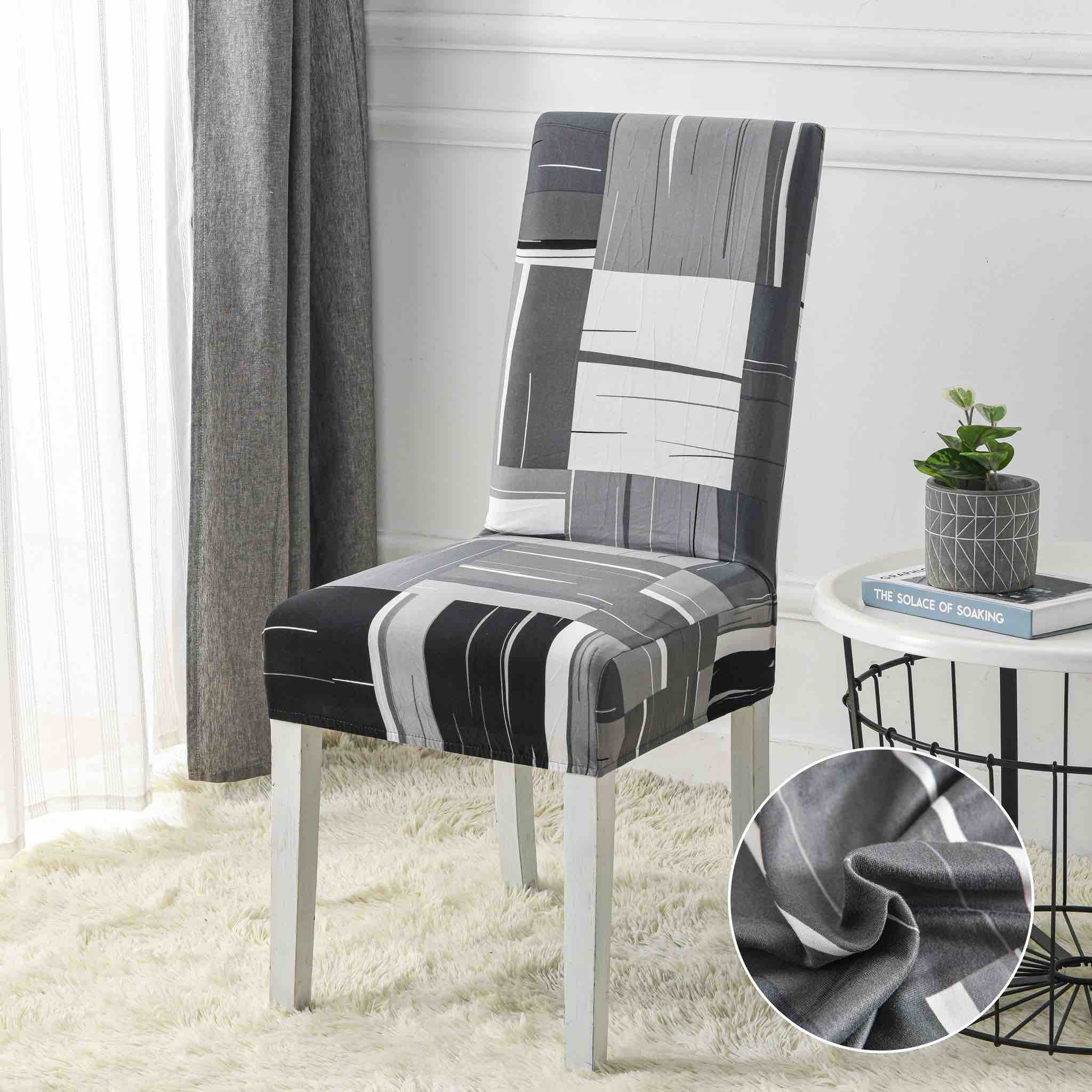 Set 6 huse de scaun Elastice - Marime universala | 13190