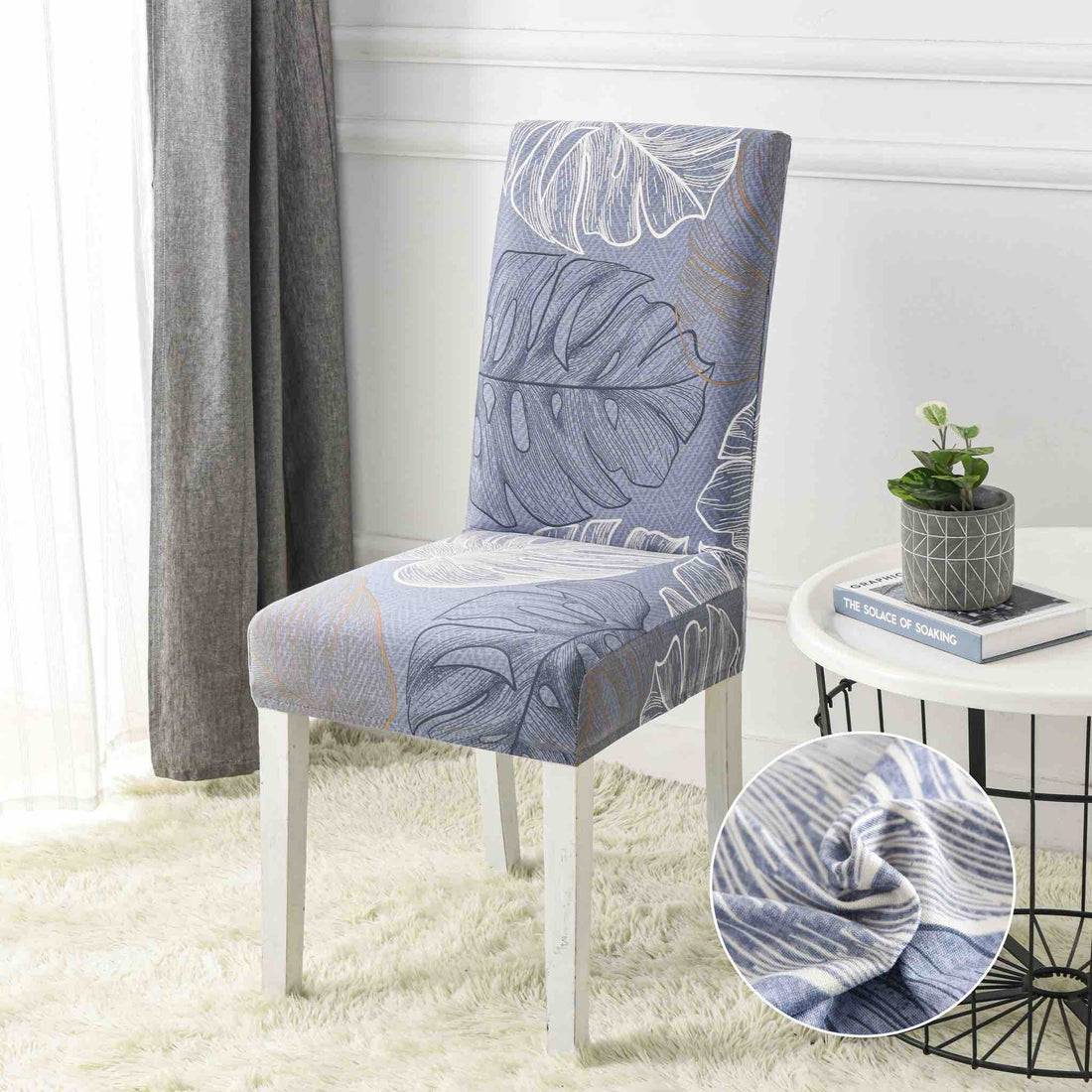 Set 6 huse de scaun Elastice - Marime universala | 13186