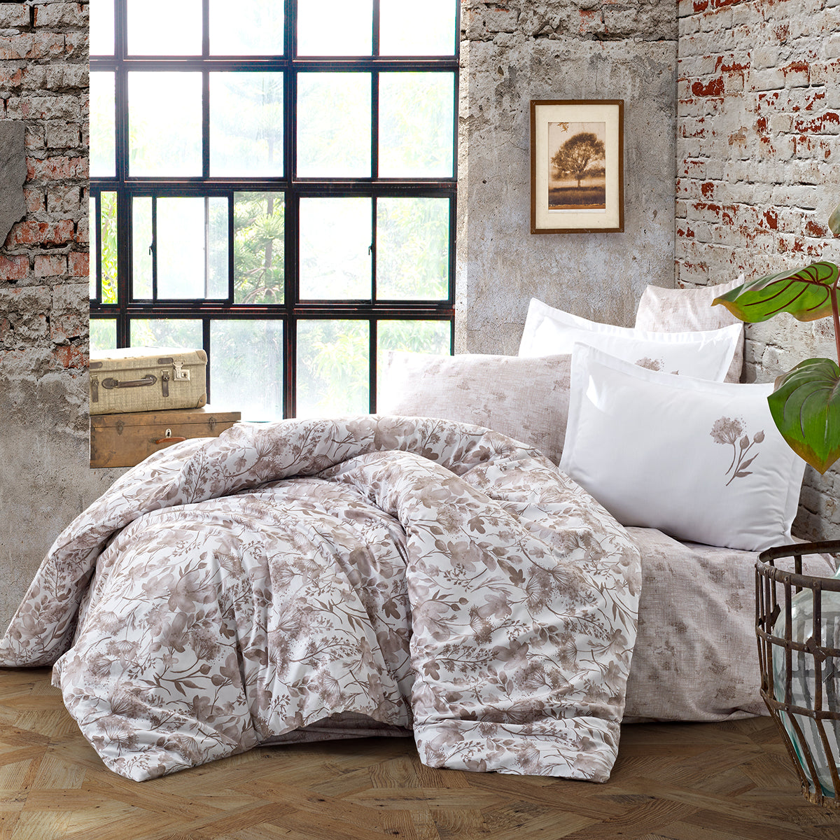 Lenjerie de pat satin Clasy King size  | 1880-R