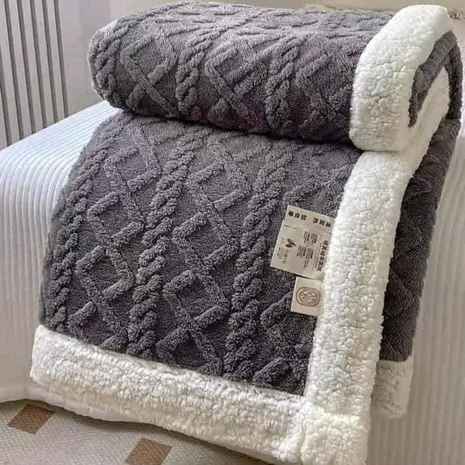 Patura cocolino Premium cu blanita | 11875-R