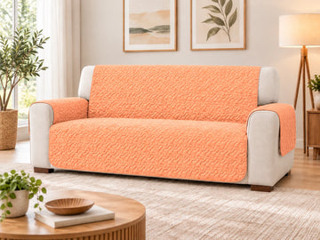 Cuvertura matlasata canapea - doua fete - 2/3 locuri - Pastel Quilted