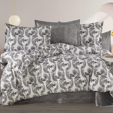 Lenjerie de pat bumbac 100% - 4 piese | 12876-R