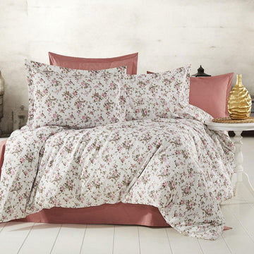 Lenjerie de pat bumbac 100% - 4 piese | 12873-R