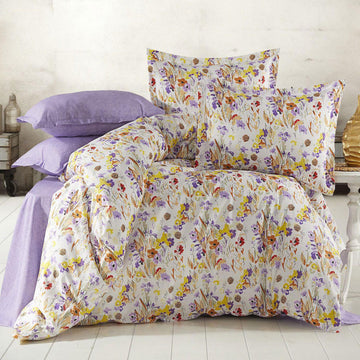Lenjerie de pat bumbac 100% - 4 piese | 12866-R
