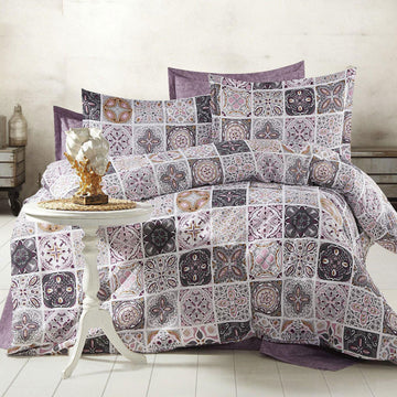Lenjerie de pat bumbac 100% - 4 piese | 12864-R