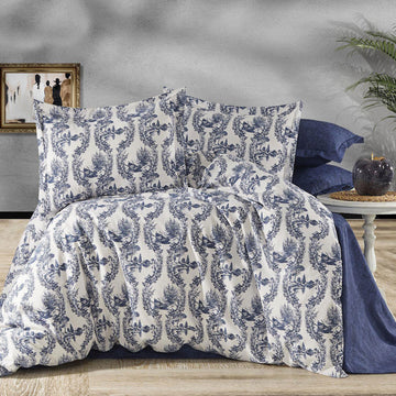 Lenjerie de pat bumbac 100% - 4 piese | 12839-R
