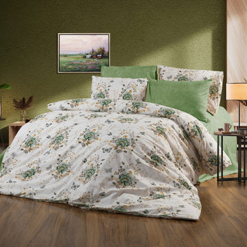 Lenjerie de pat bumbac 100% - 4 piese | 17822-R